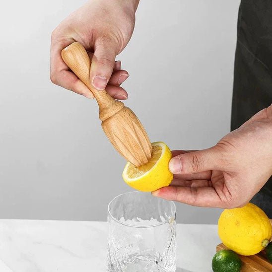 Presse citron manuel bois