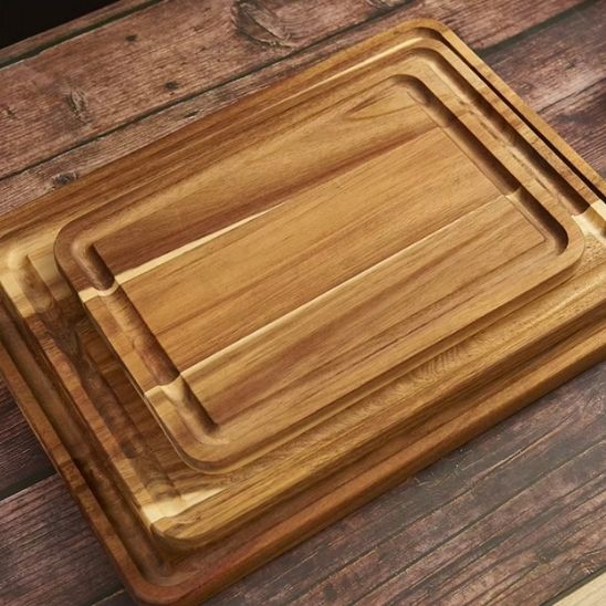 Planche à Découper en Bois naturel Acacia