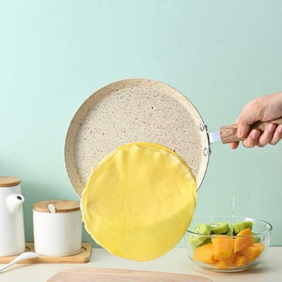 POELE CREPIERE pour Induction beige