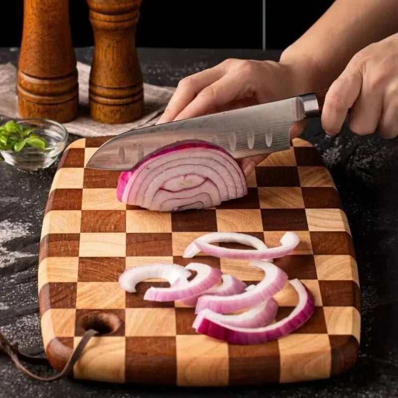 Planche A Decouper en Damier