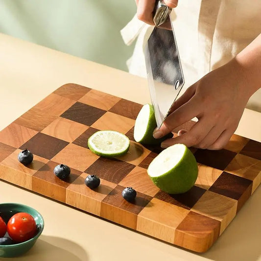 Planche Bois A Decouper Damier