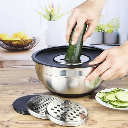 Mandoline Cuisine saladier inox